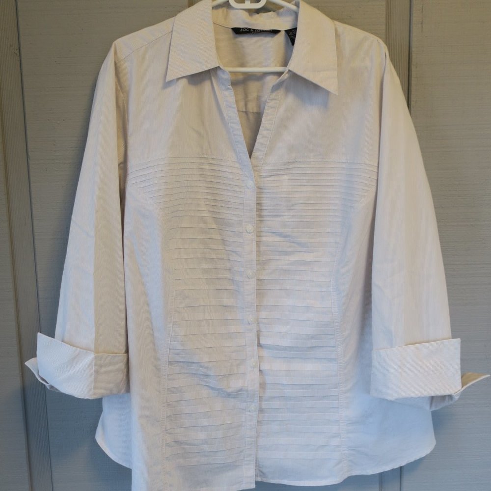 zac & rachel woman 3X blouse
